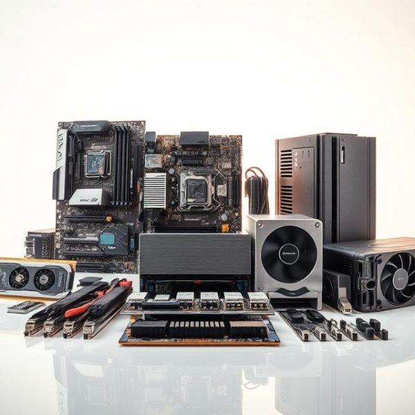 what are the major hardware components of a computer